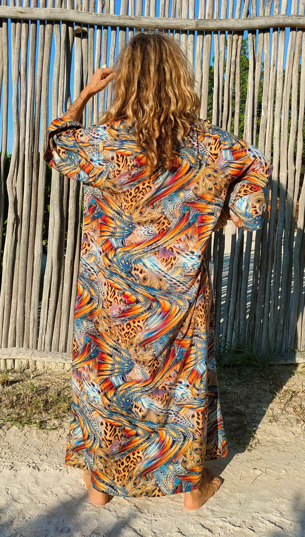 Maxi Vestido Klint Print