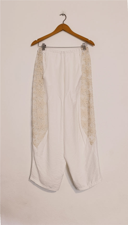 Pantalón Barrel Blonda