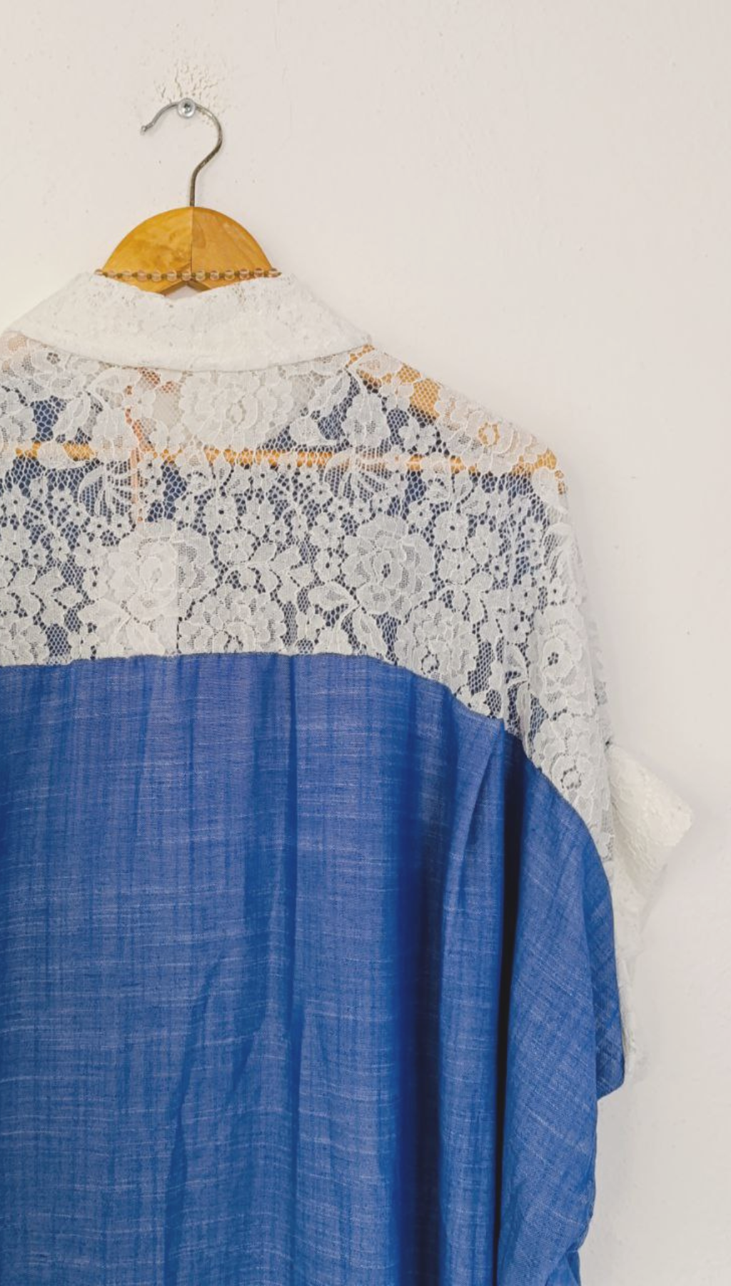 Camisa Over Blonda