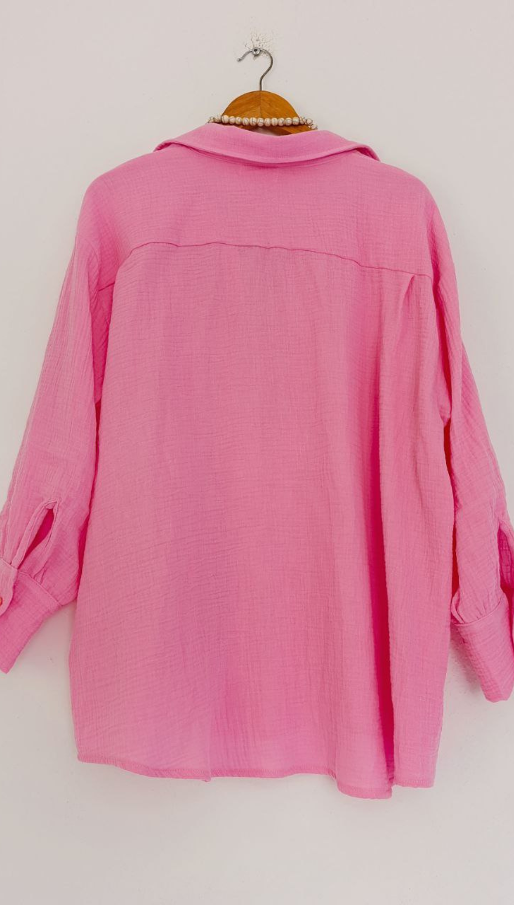 Camisa Oversize Larga