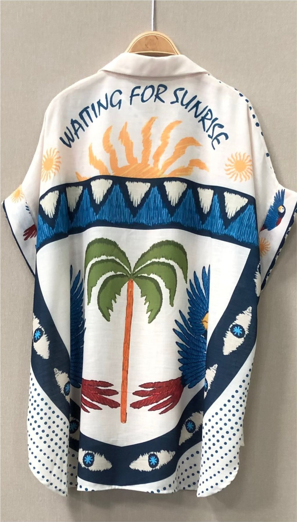 Blusa Over Palmera