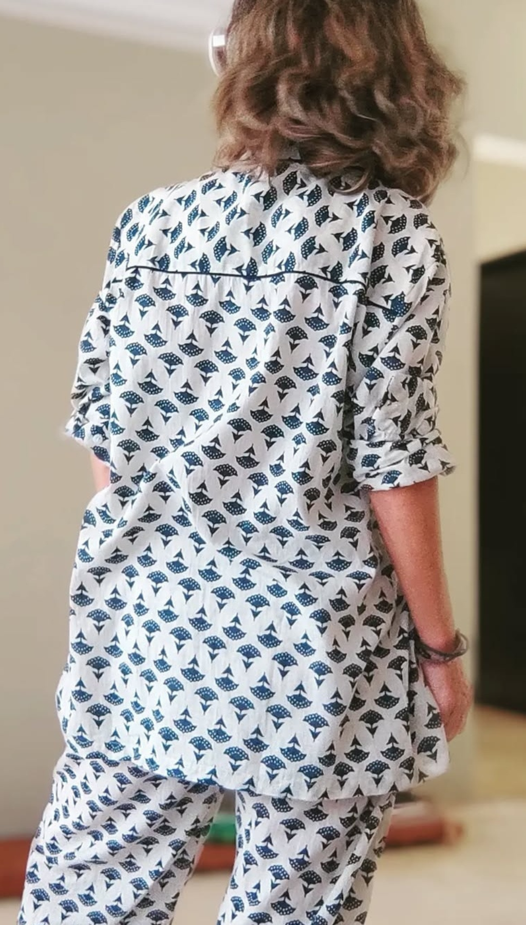 Set Cotton Block Print