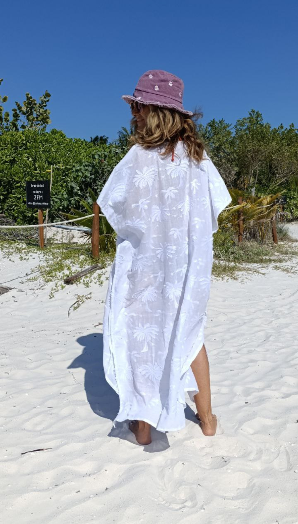 Túnica Divine Palmeras