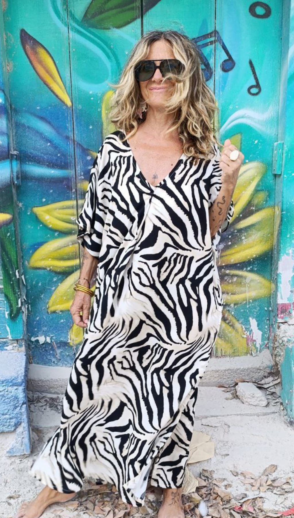 Tunica Agora Animal Print