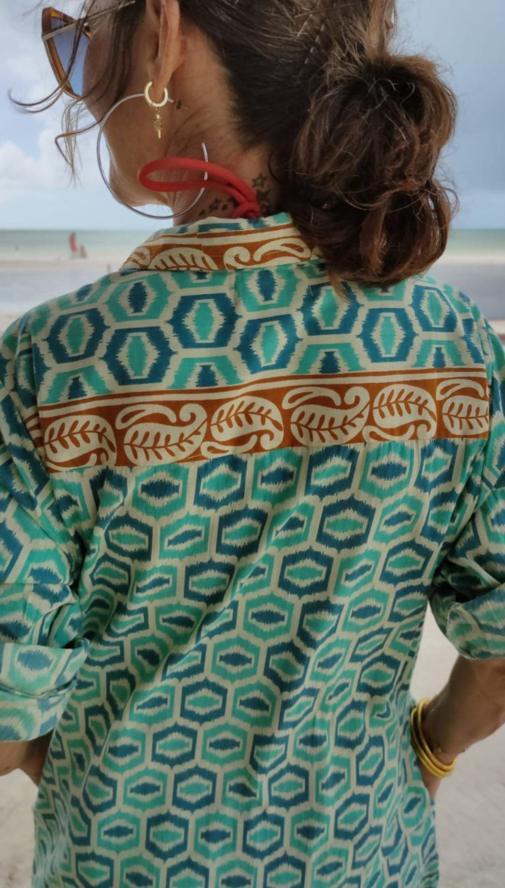 Long Block Shirt