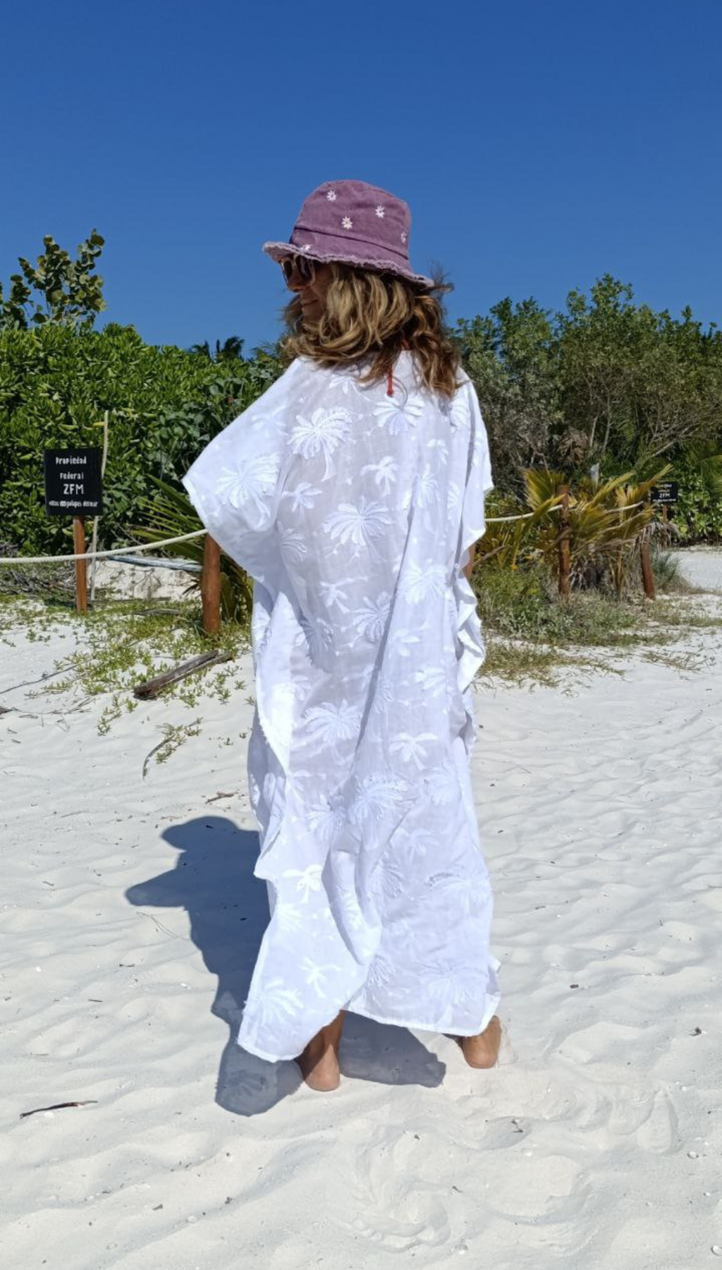 Túnica Divine Palmeras