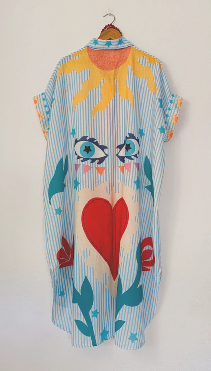 Camisera Over Corazón