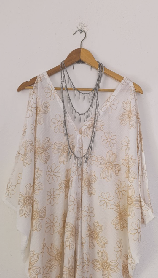 Kaftán Esparta Flor