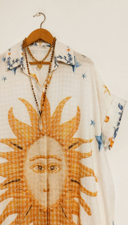 Sun and Moon Maxi Cami Dress