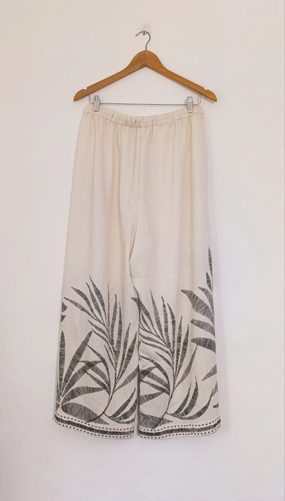Pantalón Amplio Palmeras