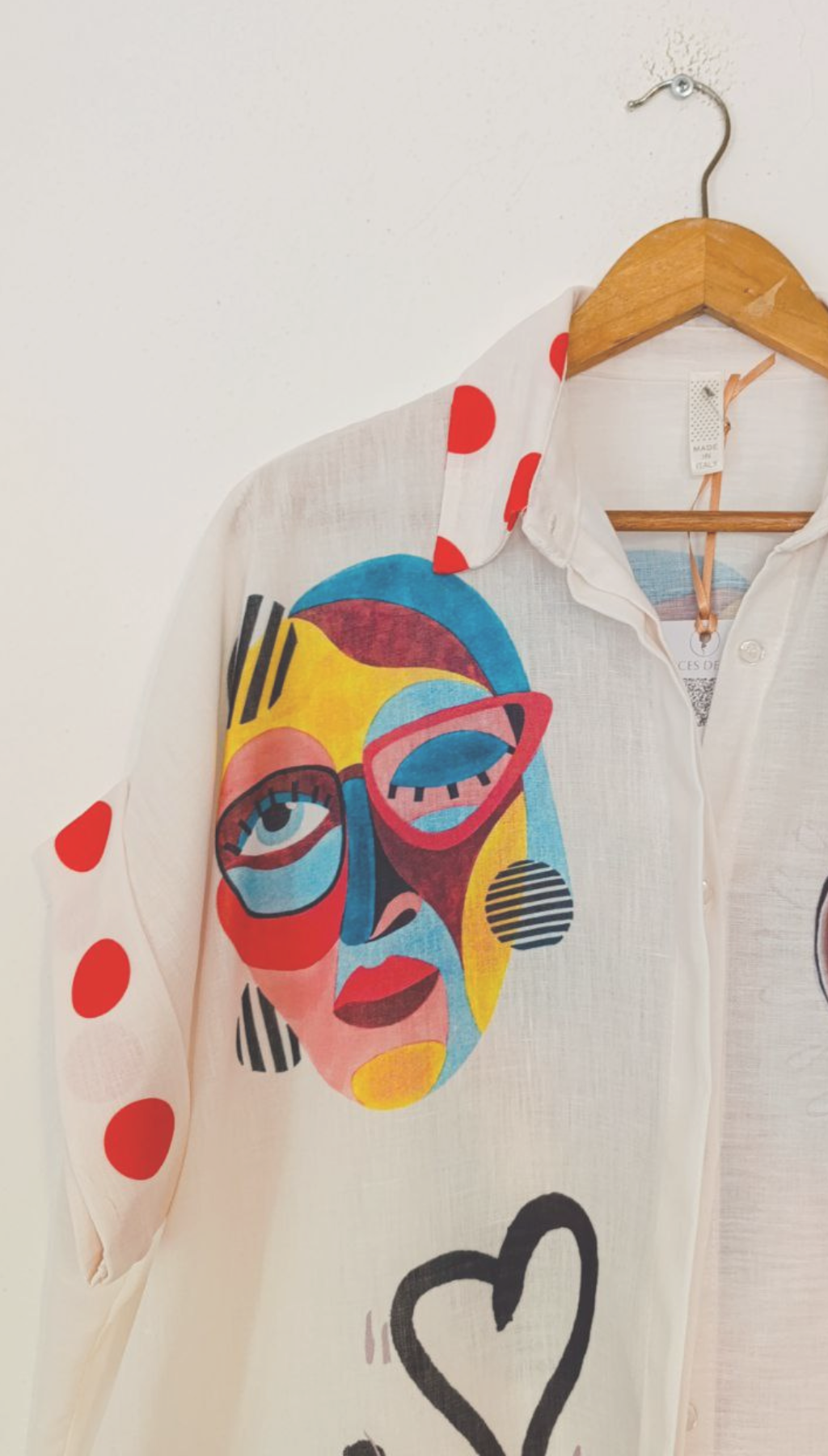 Blusa Oversize Love Face