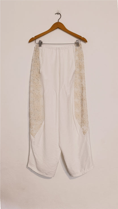 Pantalón Barrel Blonda