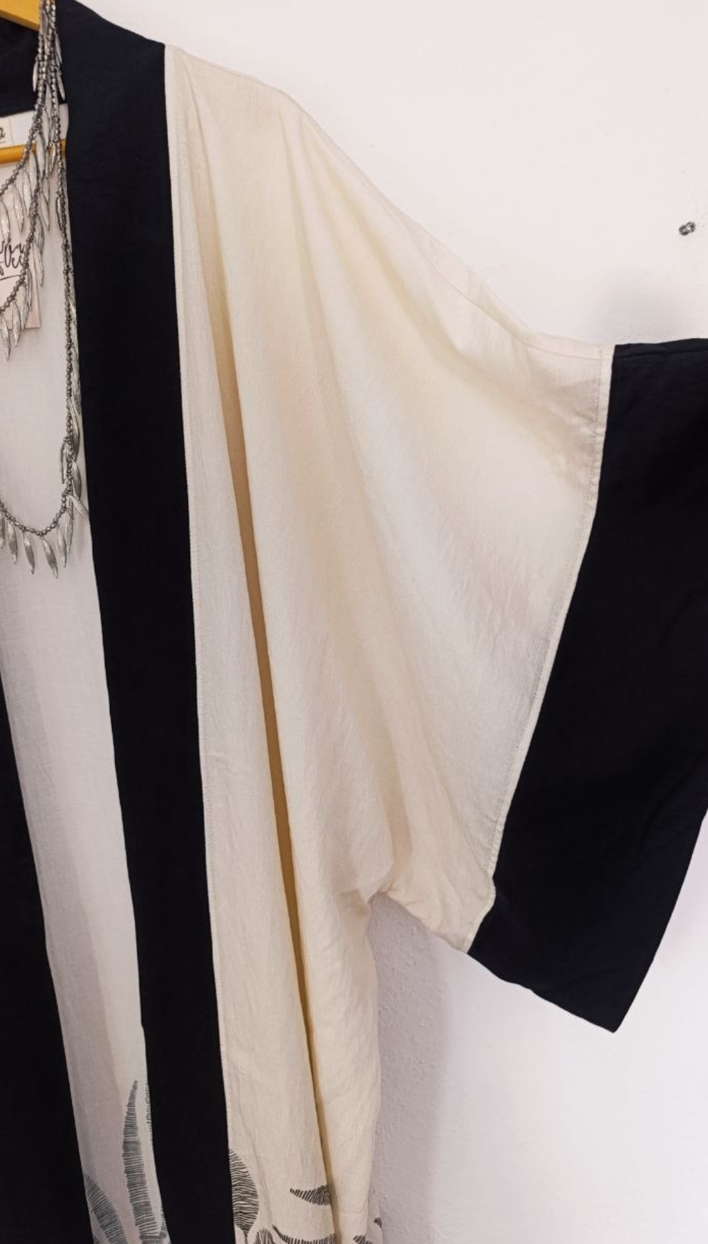 Kimono Largo Japonés Palmeras