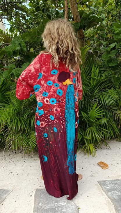 Vestido Maxi Klimt