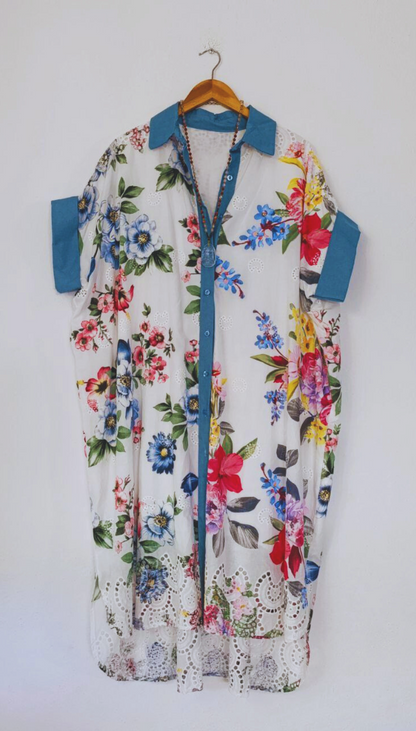 Camisero Flores Broderie