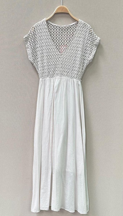 Vestido Largo Crochet