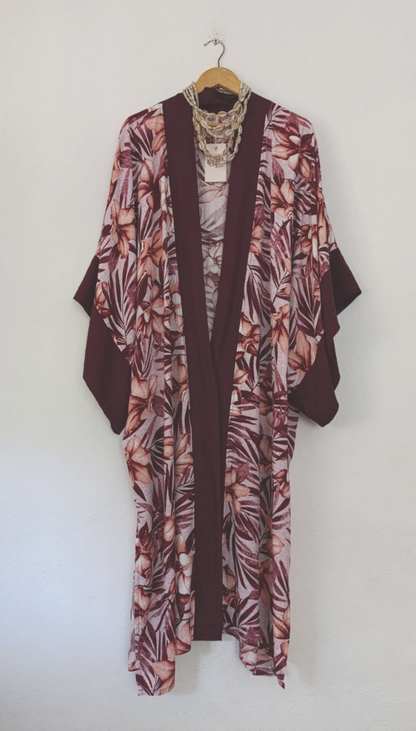 Kimono Goa Japonés Flor