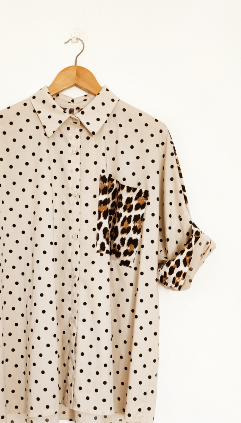 Camisa Lunares/Animal Print