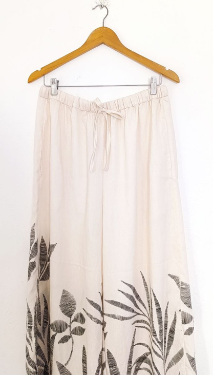 Pantalón Amplio Palmeras