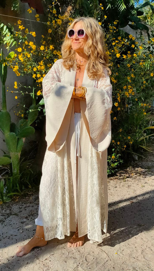 Kimono Japonés Blonda