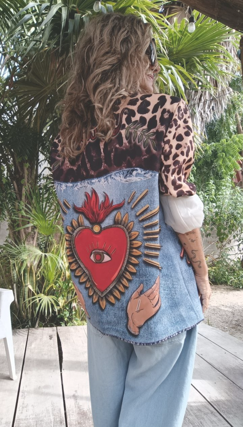 Blazer Estampado Animal Print