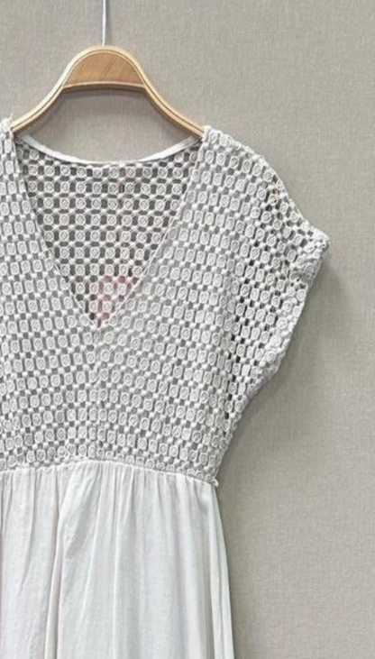 Vestido Largo Crochet