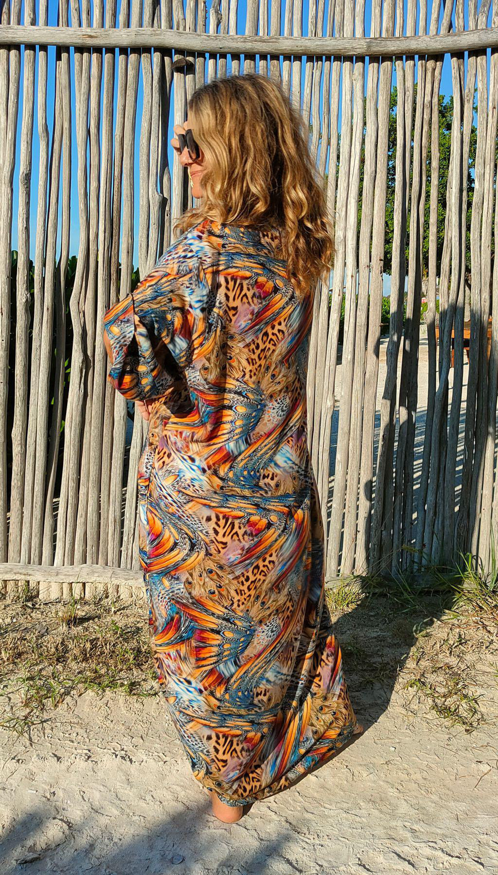 Maxi Vestido Klint Print