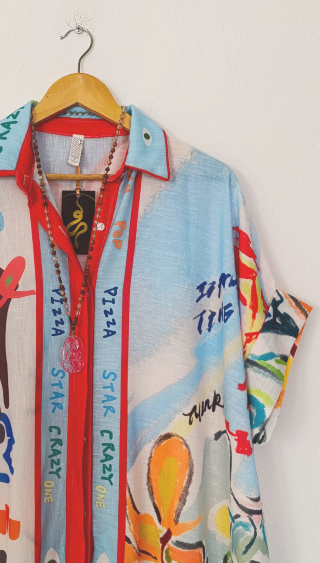 Camisero Over Pop Art