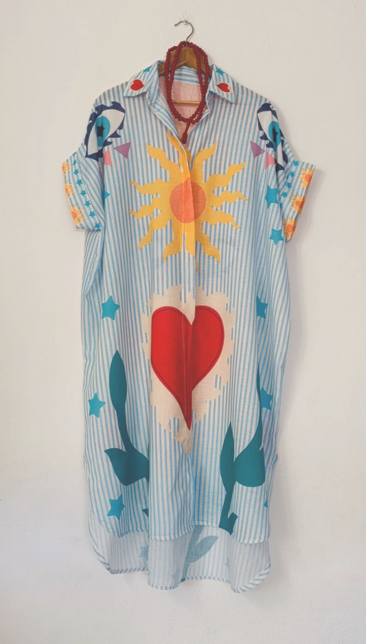 Camisera Over Corazón