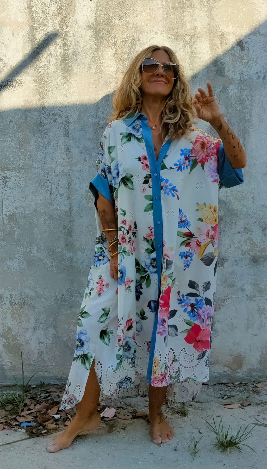 Camisero Flores Broderie