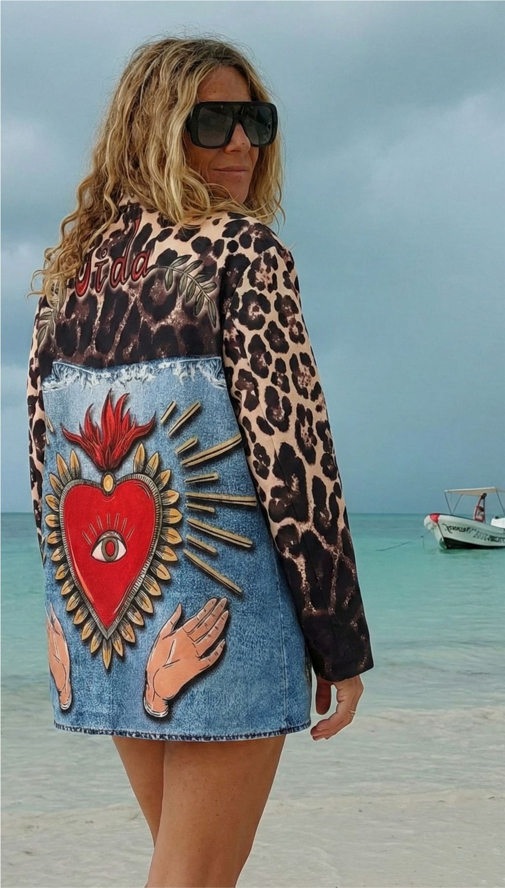 Blazer Estampado Animal Print