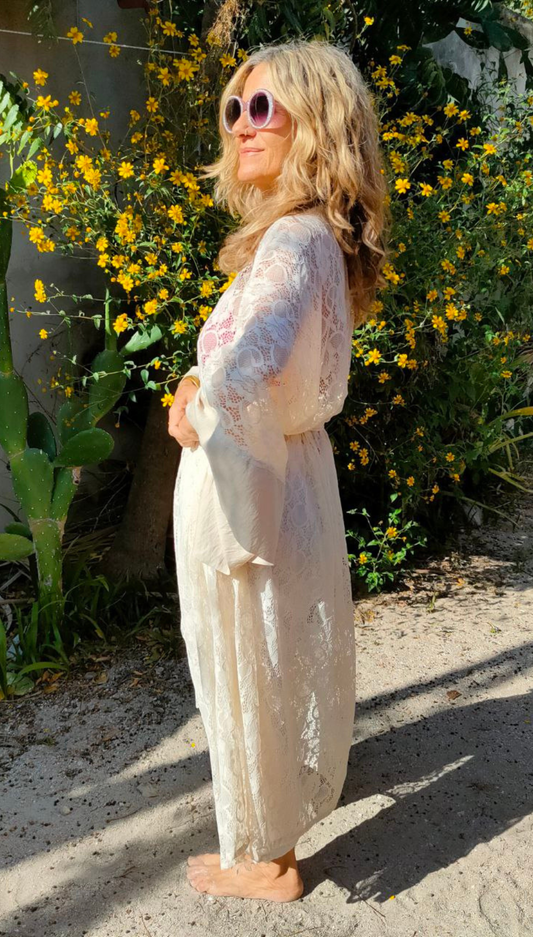 Kimono Japonés Blonda