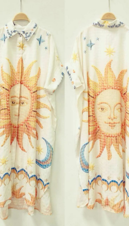 Sun and Moon Maxi Cami Dress