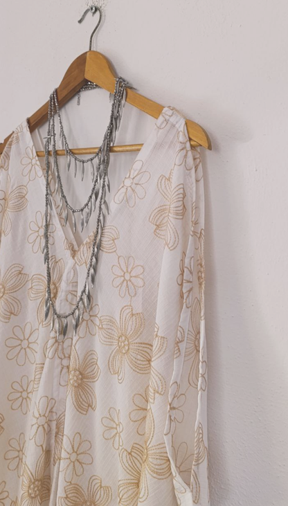 Kaftán Esparta Flor