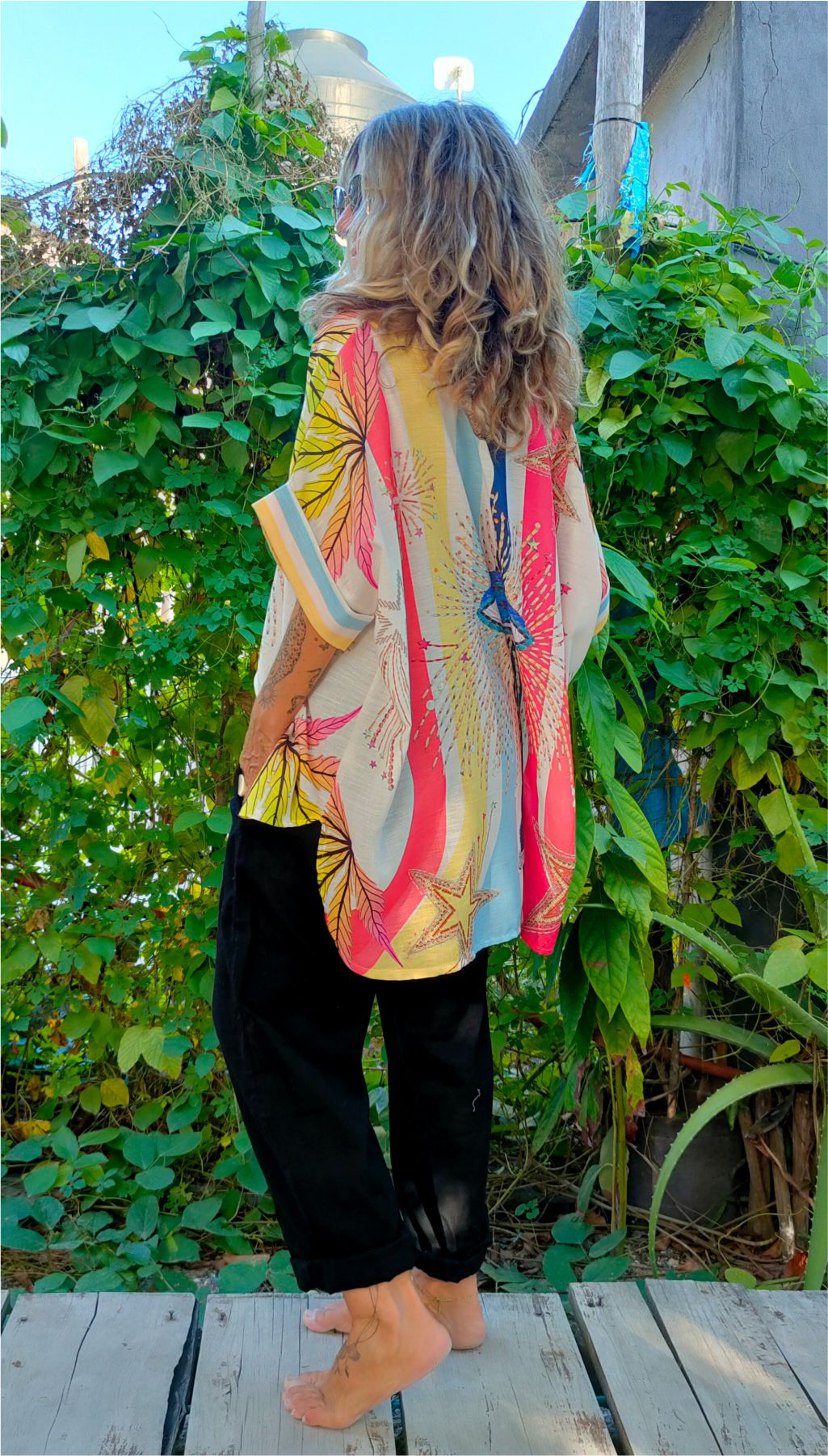 Blusa Oversize Ojo