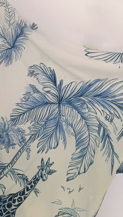 Vestido Manga Japonesa Jungle