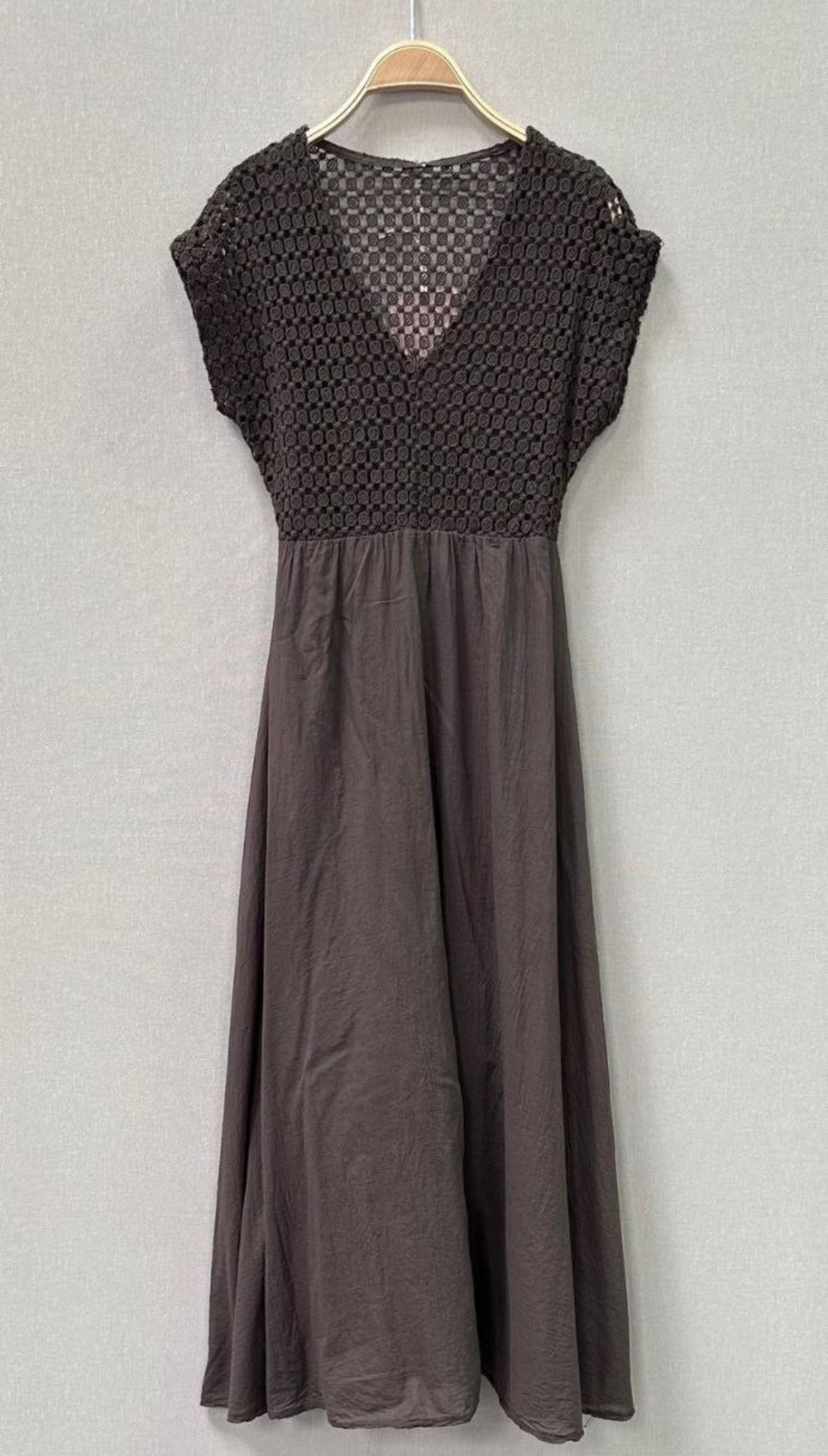 Vestido Largo Crochet