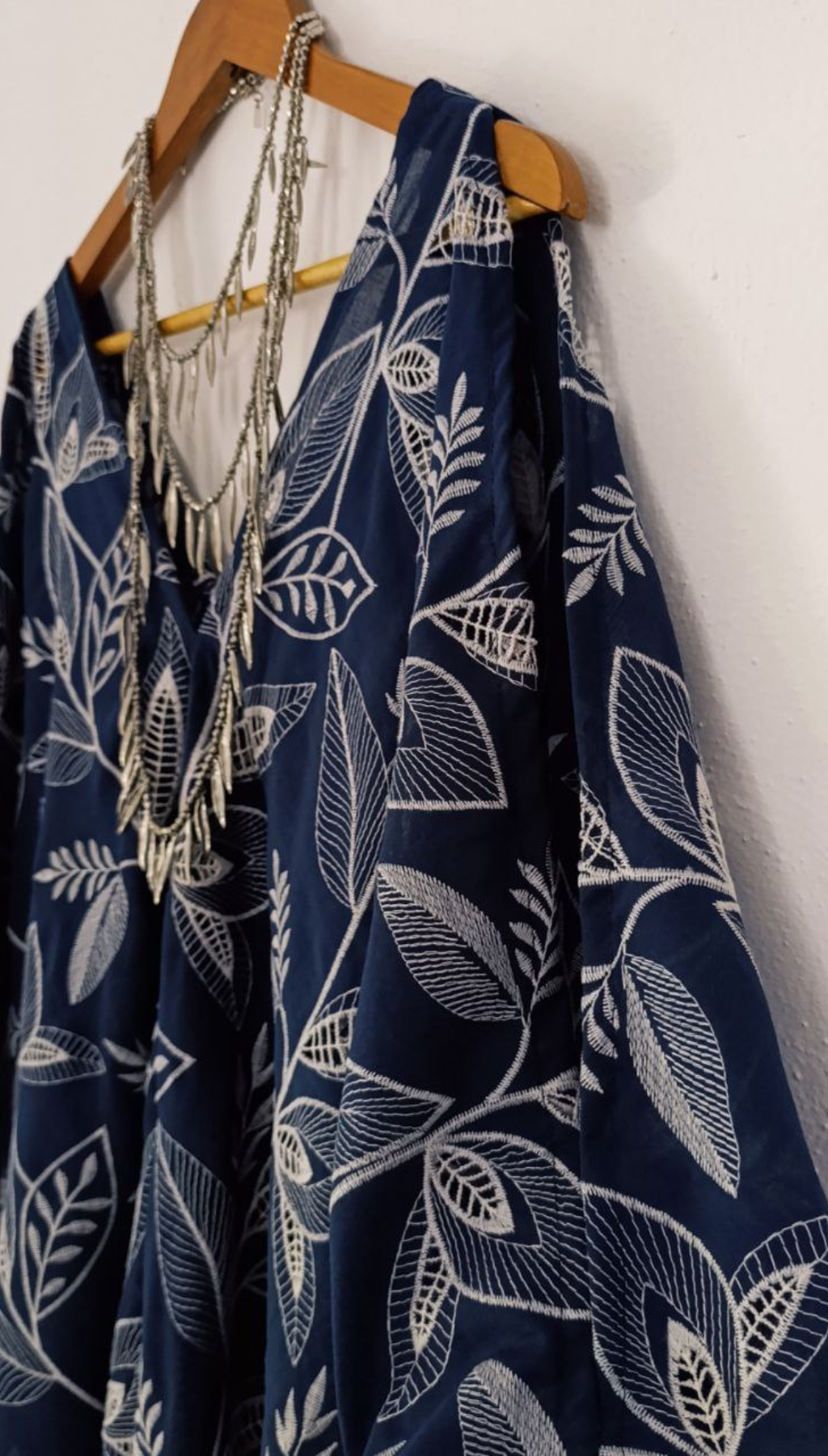 Kaftán Esparta Algodón Flor