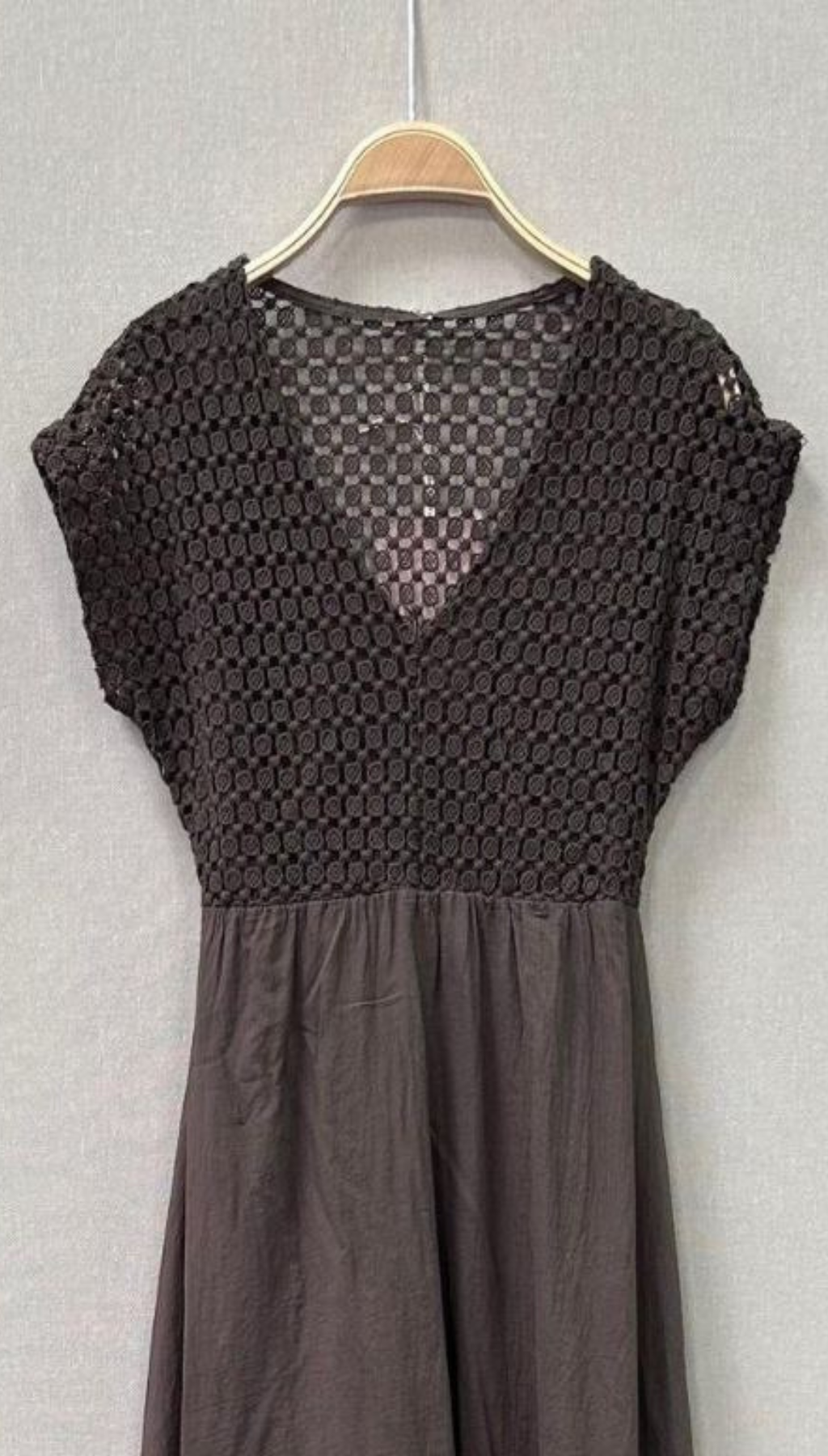 Vestido Largo Crochet
