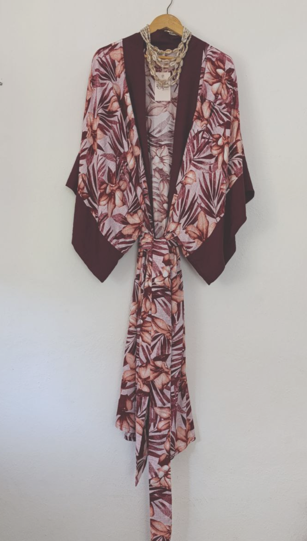 Kimono Goa Japonés Flor