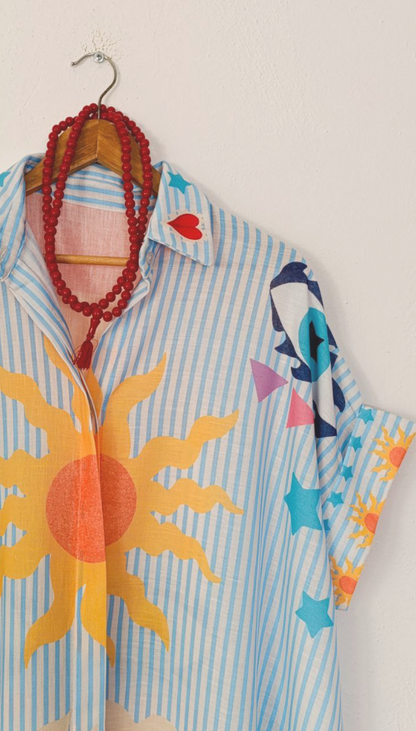 Camisera Over Corazón