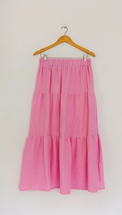 Falda Larga Volante Baby Cotton